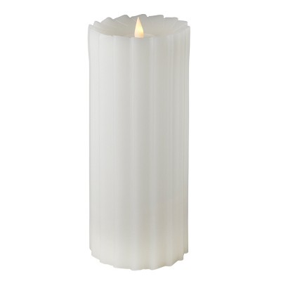 Seasonal LLC Sutton Fluted Motion Flameless Candle