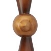 42" x 5" Metal Airplane Propeller 2 Blade Wall Decor with Aviation Detailing Brown/Gold - Olivia & May: Industrial Style, Vertical Display - 2 of 4