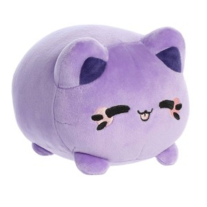Aurora Small Ube Purple Yam Meowchi Tasty Peach Enchanting Stuffed Animal 7" - 1 of 4
