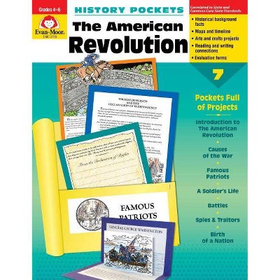 American Revolution Grade 4-6+ - (History Pockets) (Paperback)