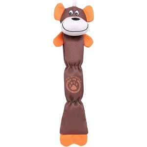 Pet Life Animated Extra Long Nylon Squeaker Water-resistant Plush Dog Toy - 1 of 1