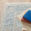 Oriental Weavers Malabar 45301 Blue/ Red Indoor Area Rug - 2'6" x 8' - 4 of 4