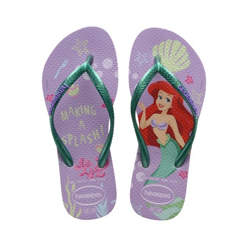 Little mermaid 2024 flip flops