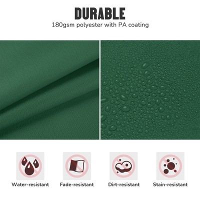 Green Polyester Outdoor Swing Canopy Replacement Cover