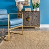 Nuloom Hesse Checker Weave Seagrass Indoor Area Rug - 4 of 4