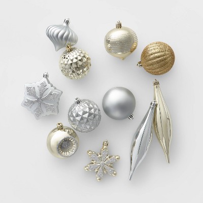 silver christmas ornaments