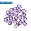 Unique Bargains Acrylic Flat Back Teardrop DIY Decor Jewelry Rhinestone 20 Pcs - 3 of 4