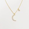 Hollywood Sensation Moon and Star Necklace - 3 of 4