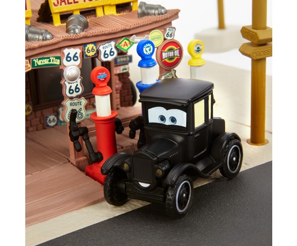 Disney Pixar Cars Precision Series Lizzie's Radiator Springs Curios Playset
