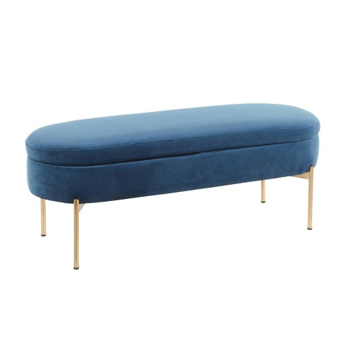 Target store velvet bench