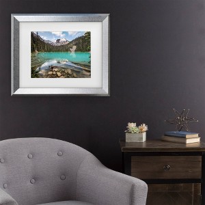 Trademark Fine Art Pierre Leclerc Joffre Lake Beauty Matted Framed Art - 1 of 4