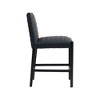 Meridian Furniture,Aimee Black Vegan Leather Counter Stool - 4 of 4