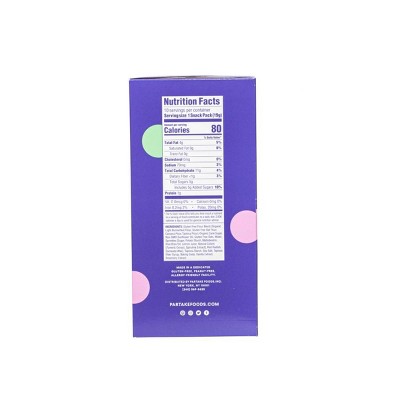 Partake Crunchy Spring Sprinkle Mini Cookie Snack Packs - 10ct/6.7oz, image 3 of 7 slides