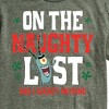 Men's - SpongeBob SquarePants - Plankton Naughty List Christmas Short Sleeve Graphic T-Shirt - 2 of 4
