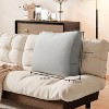 Back Support Pillow for Couch, Removable Velvet Cover - 2 of 4
