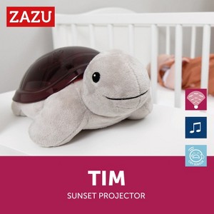 Zazu Kids Tim the Turtle Nightlight & Sounds Machine, 3 Molodies to Help your Baby Fall Asleep, Cry Sensor Automatic Shut off After 30 mins - 1 of 4