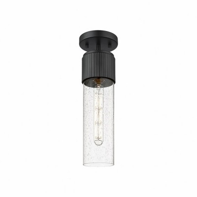 Bolivar - 1 Light Flush Mount In Industrial Style-15.25 Inches Tall and 4 Inches Wide