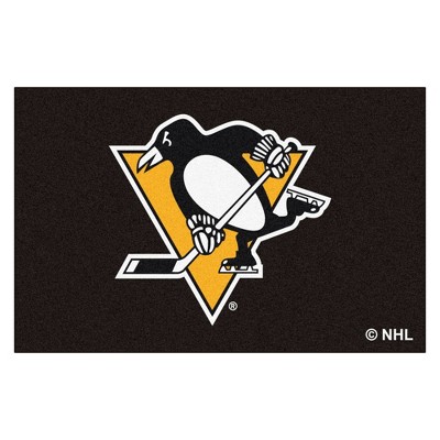 Pittsburgh Penguins Fanmats Accent Rug - 18 X 30"