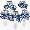 Big Dot of Happiness Happy Father's Day - We Love Dad Party Centerpiece Sticks - Table Toppers - Set of 15 - 2 of 4