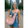 Parisian Pet 'Sling Carrier' for Dogs & Cats – Travel-Friendly, Stylish Pink Sling Carrier for Pets - 4 of 4