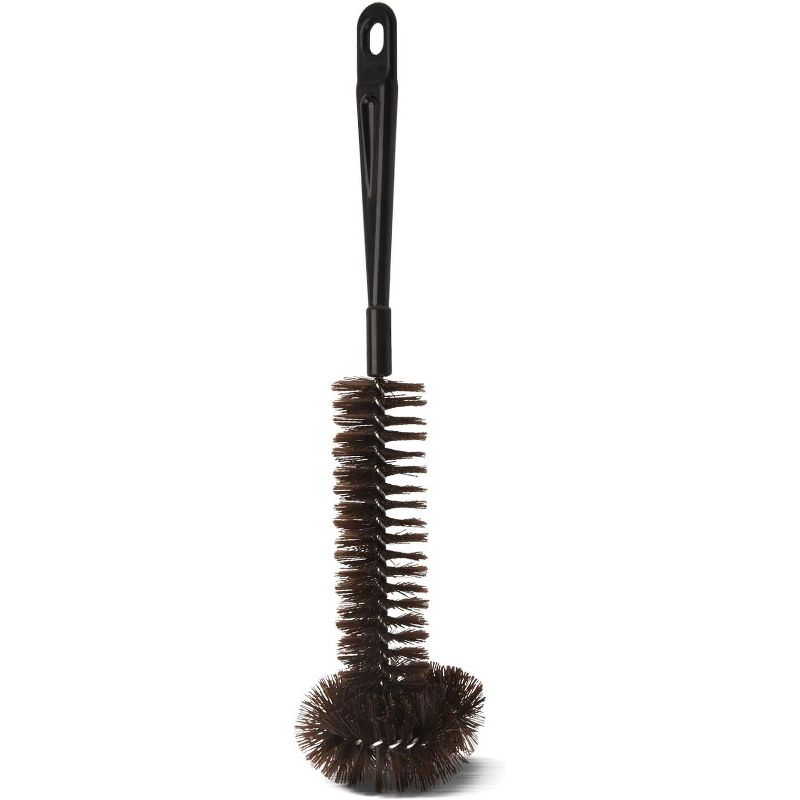 IMPRESA Garbage Disposal Brush with Extra Long Handle, Eliminates Residue & Build Up, Keeps Your Kitchen Sink Drain Spotless, 15" x 4",  Black, 2 of 8