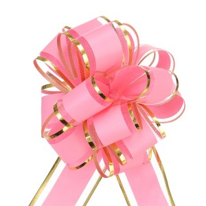 Unique Bargains Christmas Wedding Gift Wrapping Large Pull Bow 10 Pcs - 1 of 4