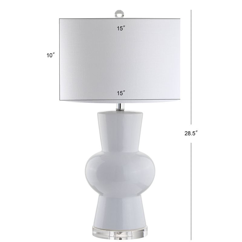 28.5" Ceramic Julia Table Lamp (Includes Energy Efficient Light Bulb) - JONATHAN Y, 5 of 6