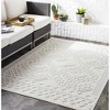 Hauteloom Plumtree 3D White Outdoor Rug - 2 of 4