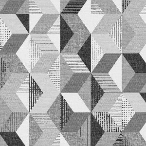 Transform Geo Mono Peel and Stick Wallpaper - 1 of 4