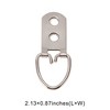 Unique Bargains Picture Hangers Hook Iron 1.26"x0.47" 20 Pcs - 3 of 4
