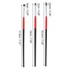 Unique Bargains Nail Art Brushes 3 Pcs Nail Design Tools Kit Nail Liner Brush Red Black Nail Liner Brush - 4 of 4
