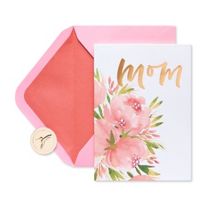 PAPYRUS Mother's Day Card for Mom Floral - 1 of 4