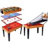 Multi Game Table, 43 Inch Combo Game Table, Hockey/Soccer Foosball/Pool/Table Tennis/Basketball Table Combination Kit for Game Room Home - 2 of 4