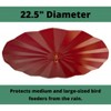 JCS Wildlife 22.5" Rain Guard - Hammered Metal Texture - 2 of 4