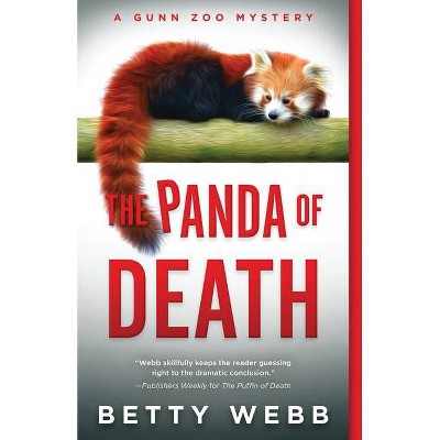 The Panda of Death - (Gunn Zoo) by  Betty Webb (Paperback)