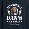Men's - Forrest Gump - Lieutenant Dan's Ice Cream Long Sleeve Graphic T-Shirt - 2 of 4