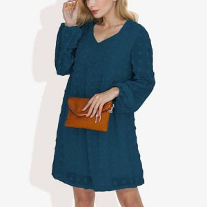 Anna-Kaci Women's Clip Dot Light Shift Dress - 1 of 4