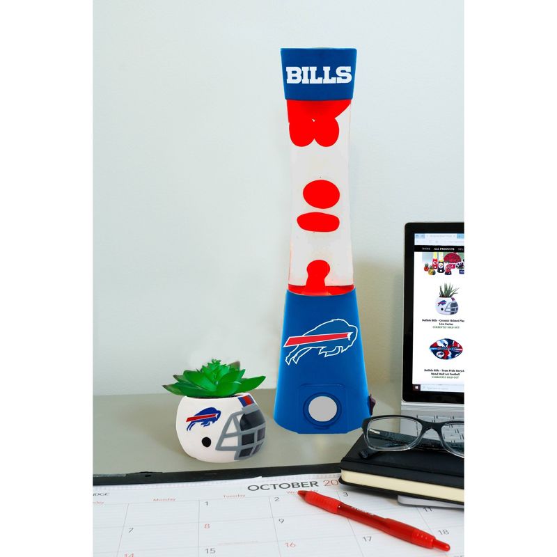 NFL Buffalo Bills Magma Lamp Speaker, 2 of 4