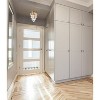 Elegant Lighting Nordic 1 light brass flush mount - 2 of 4