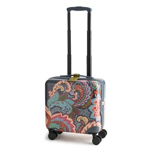 Vera Bradley Women's Hardside Mini Adair Spinner Suitcase Leaf Me