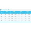Coolmee Women's flared hem Bridesmaid Dresses Long Sleeve Cowl Neck Formal Slit Gown Evening Maxi Dresses - 4 of 4