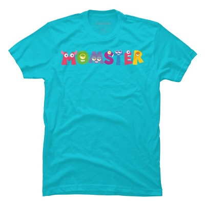Men's Design By Humans Cute Momster Cartoon Monster By averilshop T-Shirt
