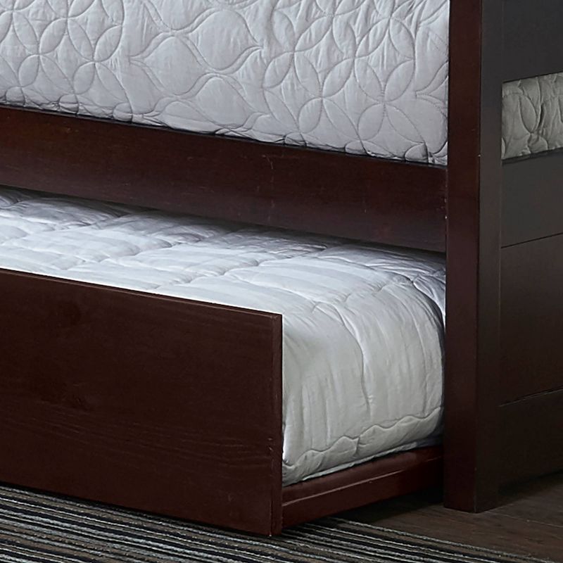 Twin Kids&#39; Caspian Daybed with Trundle Chocolate - Hillsdale Furniture, 3 of 15