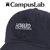 Howard University Team Logo Adult Dad Cap Navy OS - 4 of 4