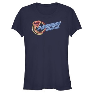Juniors Supergirl Kara Moon Neon Sign T Shirt - 1 of 4