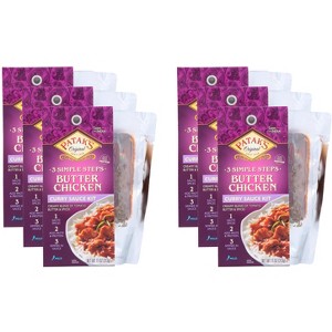 Pataks Butter Chicken 3 Step Kit - Pack of 6 - 11 oz - 1 of 2