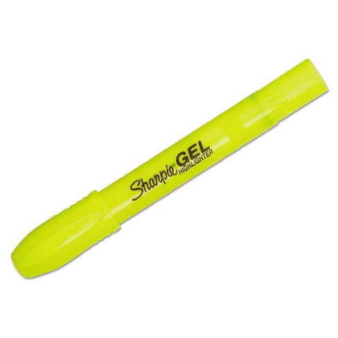 Sharpie Accent Tank Style Highlighter, Chisel Tip, Fluorescent Yellow