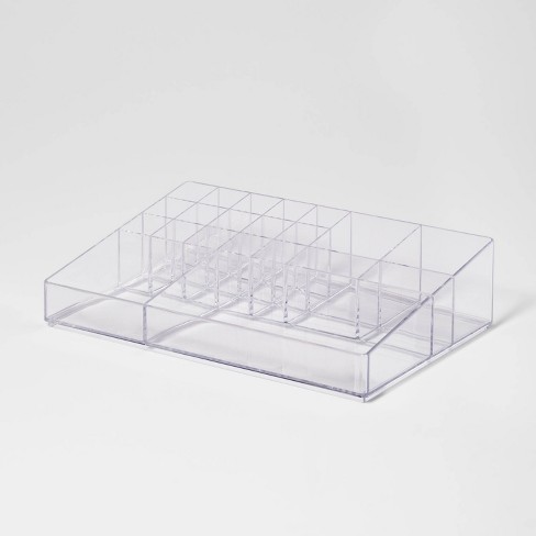 Bathroom Plastic Extra Large Cosmetic Organizer Clear - Brightroom™ : Target