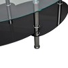 vidaXL Coffee Table with Exclusive Design Black - 3 of 4