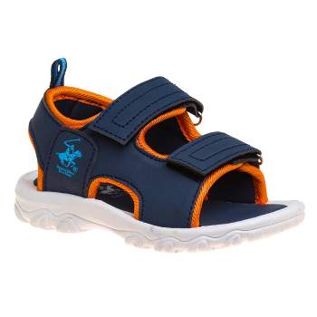 Beverly Hills Polo Club Double Strap Summer Outdoor Athletic Sport Sandals Boys and Girls (Little Kids)